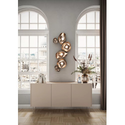 Komoda Desin 170cm z 2 szufladami Meble Bogart kaszmir/dąb Komoda Desin 170cm z 2 szufladami Meble Bogart kaszmir/dąb