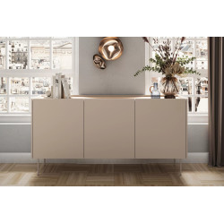 Komoda Desin 170cm z 4 szufladami Meble Bogart kaszmir/dąb Komoda Desin 170cm z 4 szufladami Meble Bogart kaszmir/dąb