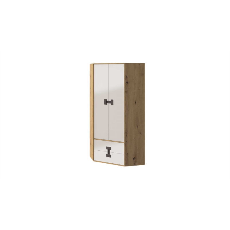 Szafa narożna 02 z kolekcji Index Meble Domel Szafa narożna 02 z kolekcji Index Meble Domel