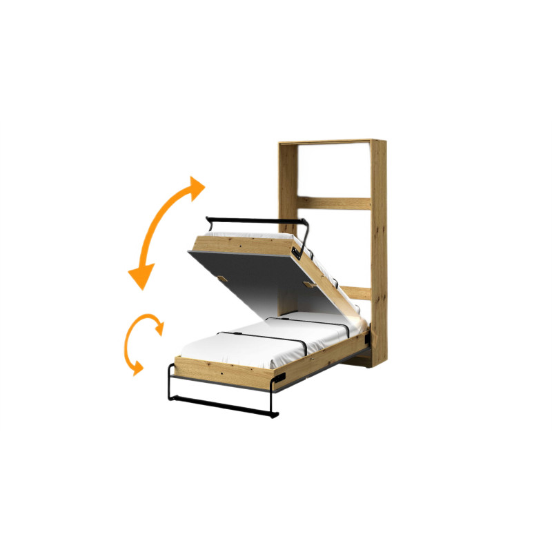 Półkotapczan pionowy z kolekcji Index Meble Domel