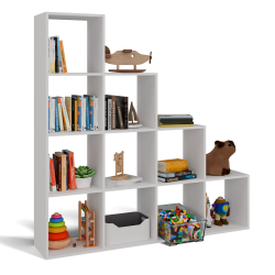 Regał Step 4X4 Biały