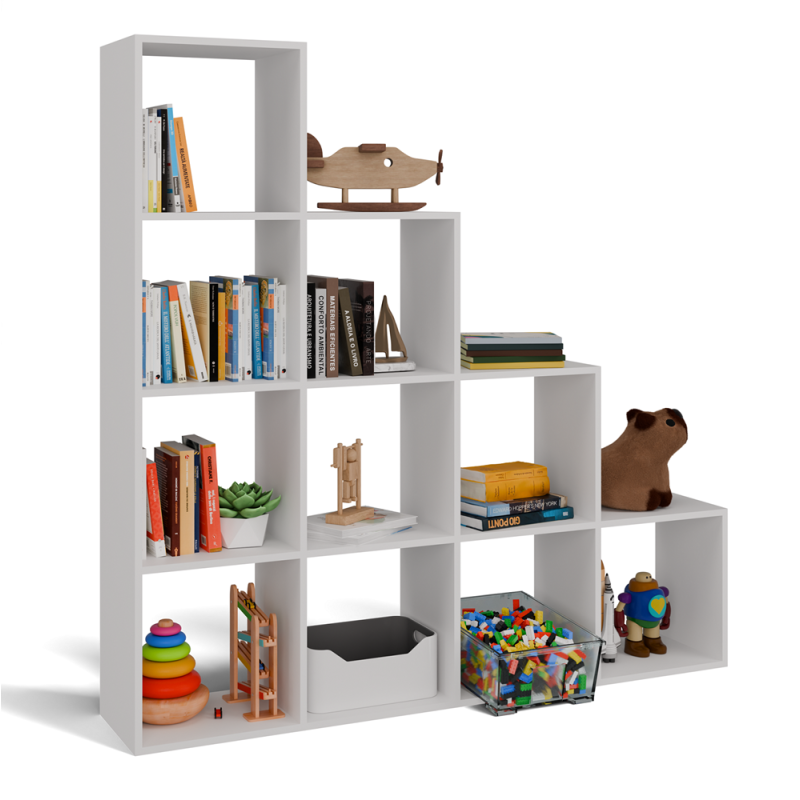 Regał Step 4X4 Biały