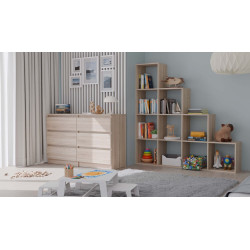 Regał Step 4X4 Sonoma