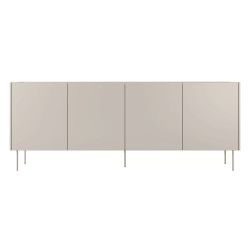 Komoda Desin 220cm z 4 szufladami Meble Bogart kaszmir/dąb