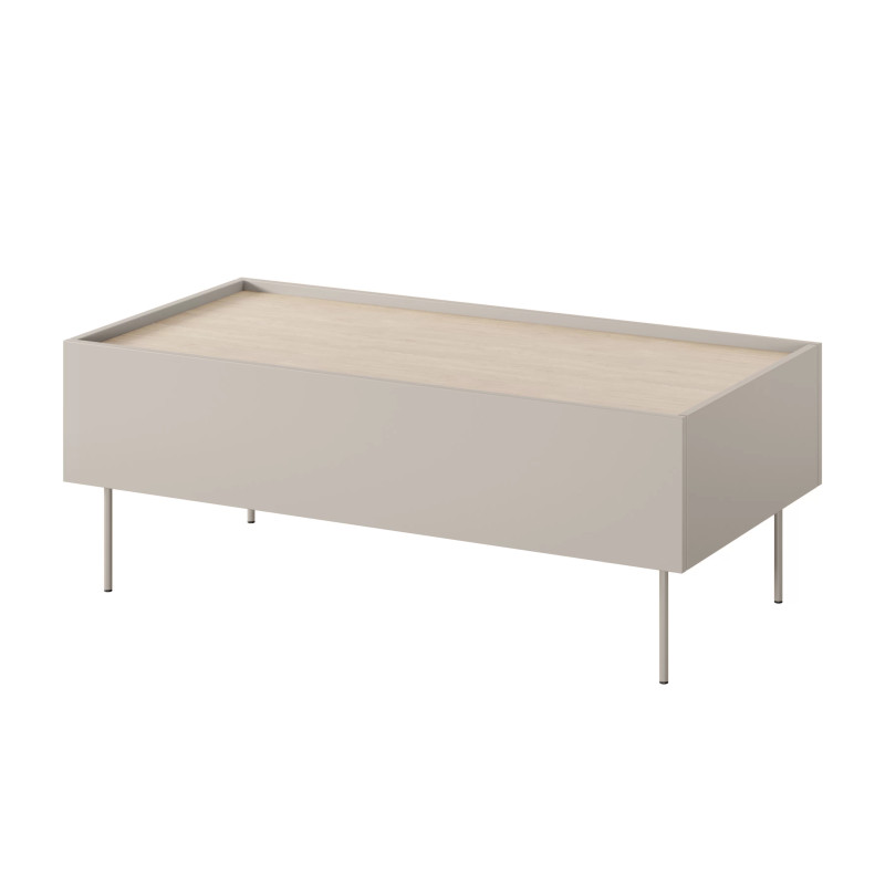 Stolik kawowy Desin Meble Bogart kaszmir/dąb nagano