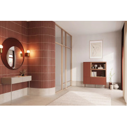 Toaletka Desin Meble Bogart kaszmir/dąb nagano