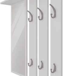 Wieszak Opal Opal Biały