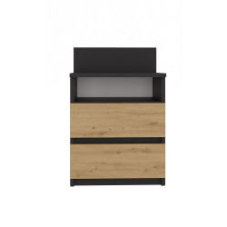 Szafka Nocna Malwa M1 Antracyt Artisan