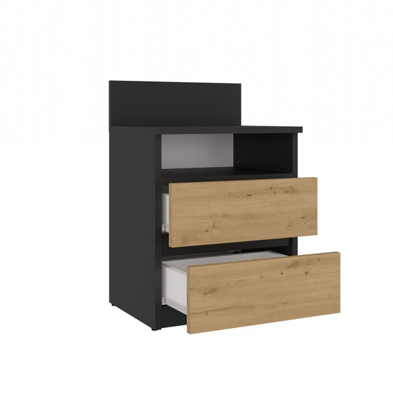 Szafka Nocna Malwa M1 Antracyt Artisan