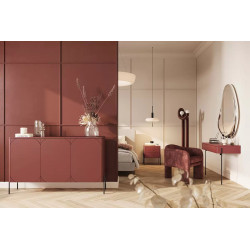 Trzydrzwiowa komoda z 4 szufladami 150 Sonatia Meble Bogart Trzydrzwiowa komoda z 4 szufladami 150 Sonatia Meble Bogart