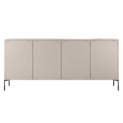 Czterodrzwiowa komoda 200 Sonatia Meble Bogart kaszmir