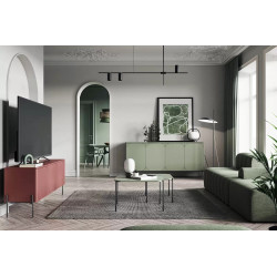 Czterodrzwiowa komoda z 2 szufladami 200 Sonatia Meble Bogart Czterodrzwiowa komoda z 2 szufladami 200 Sonatia Meble Bogart