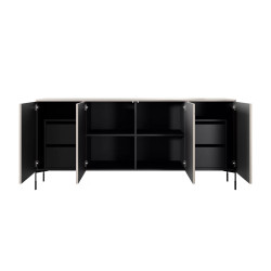 Czterodrzwiowa komoda z 4 szufladami 200 Sonatia Meble Bogart Czterodrzwiowa komoda z 4 szufladami 200 Sonatia Meble Bogart