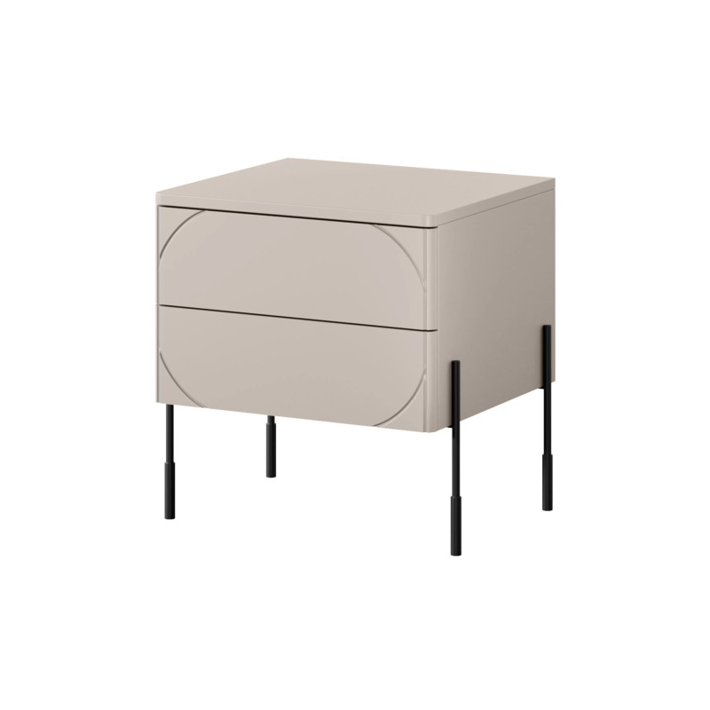 Szafka nocna Sonatia Meble Bogart kaszmir