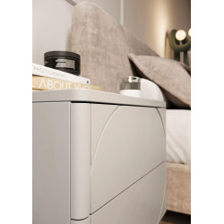 Szafka nocna Sonatia Meble Bogart kaszmir