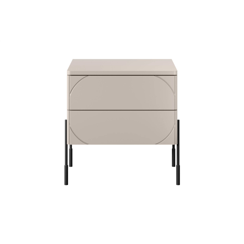 Szafka nocna Sonatia Meble Bogart kaszmir