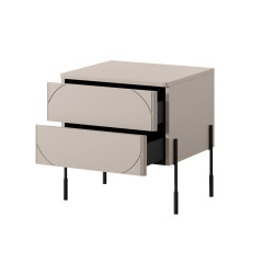 Szafka nocna Sonatia Meble Bogart kaszmir
