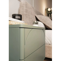 Szafka nocna Sonatia Meble Bogart oliwka Szafka nocna Sonatia Meble Bogart oliwka