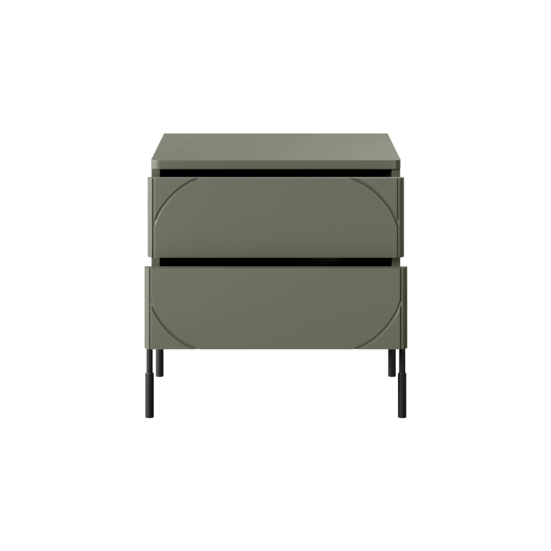 Szafka nocna Sonatia Meble Bogart oliwka