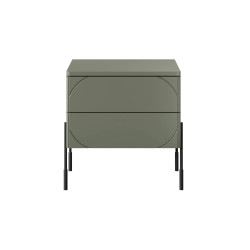 Szafka nocna Sonatia Meble Bogart oliwka Szafka nocna Sonatia Meble Bogart oliwka