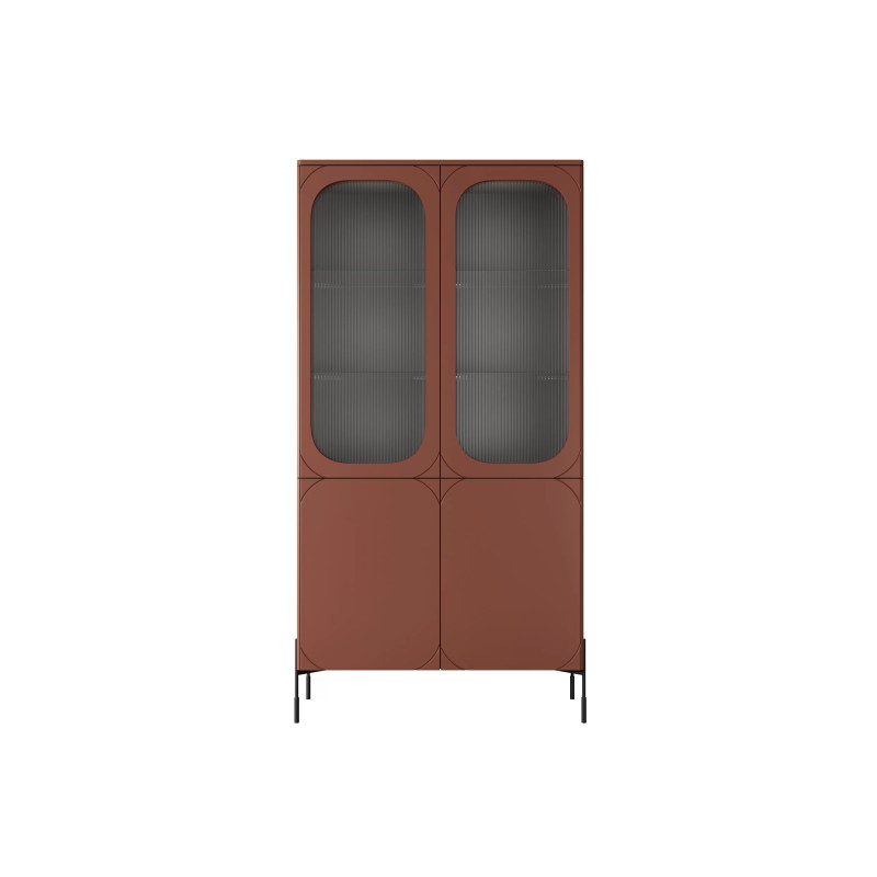 Witryna 100 Sonatia Meble Bogart burgund