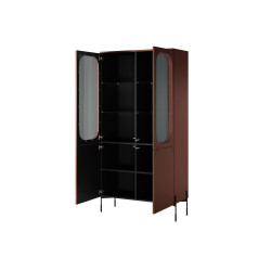 Witryna 100 Sonatia Meble Bogart burgund