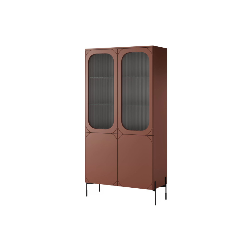 Witryna 100 Sonatia Meble Bogart burgund