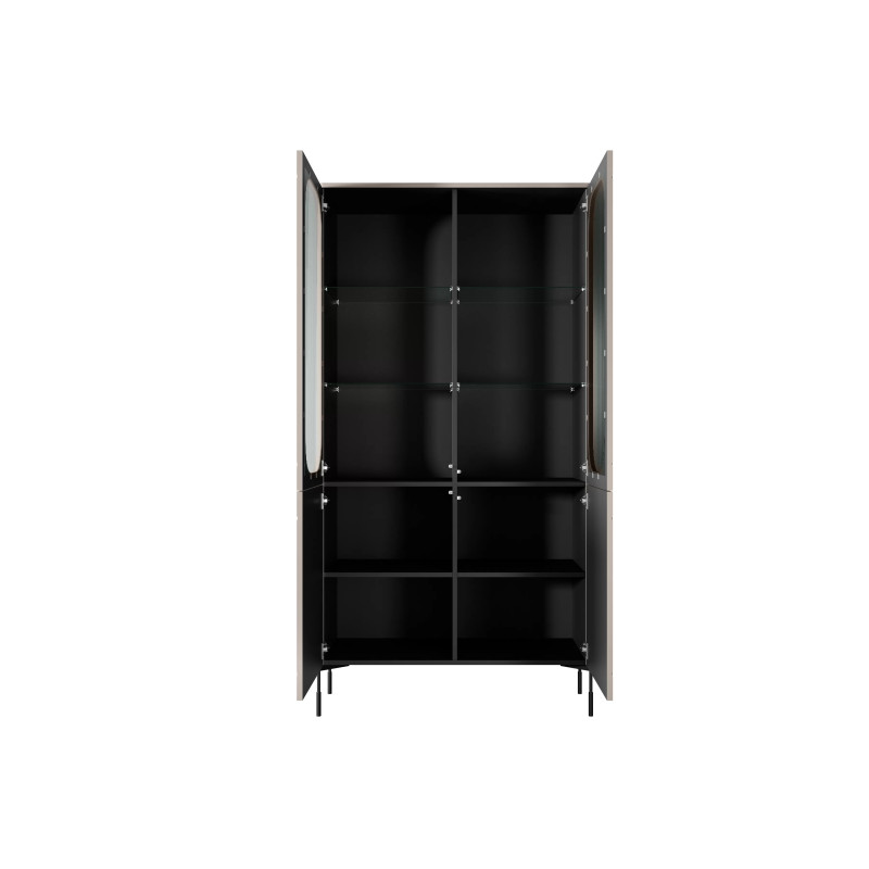 Witryna 100 Sonatia Meble Bogart kaszmir