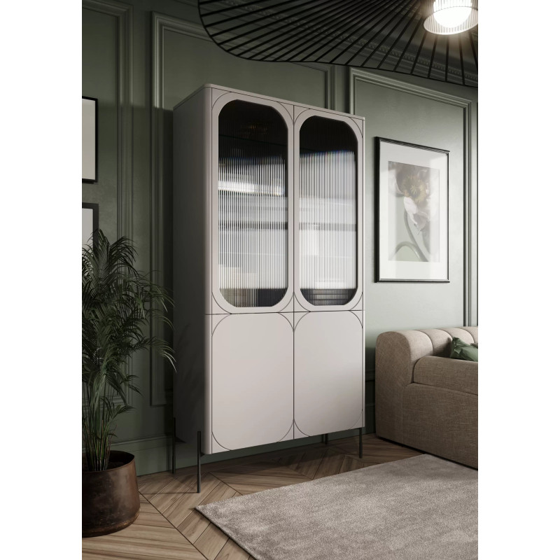 Witryna 100 Sonatia Meble Bogart kaszmir