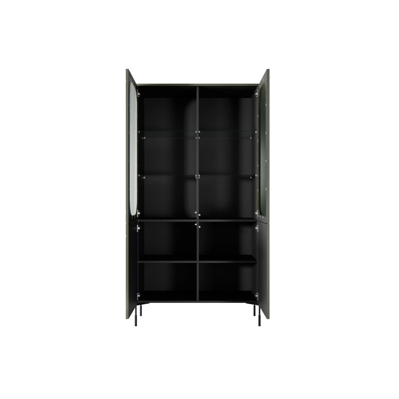 Witryna 100 Sonatia Meble Bogart oliwka