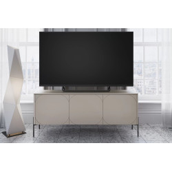 Trzydrzwiowa szafka RTV 150 Sonatia Meble Bogart kaszmir