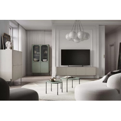 Czterodrzwiowa szafka RTV z 2 szufladami 200 Sonatia Meble