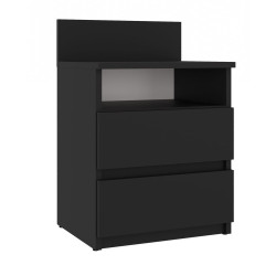 Szafka Nocna Malwa M1 Czarny