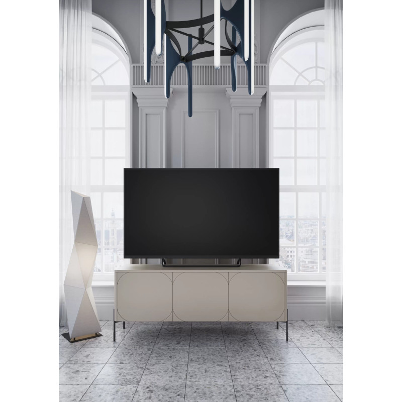 Trzydrzwiowa szafka RTV z szufladą 150 Sonatia Meble Bogart