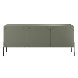 Trzydrzwiowa szafka RTV z szufladą 150 Sonatia Meble Bogart