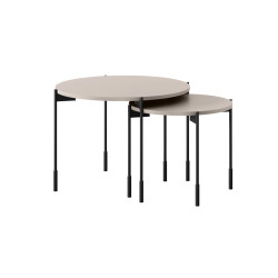 Okrągły stolik kawowy 45cm Sonatia Meble Bogart kaszmir Okrągły stolik kawowy 45cm Sonatia Meble Bogart kaszmir