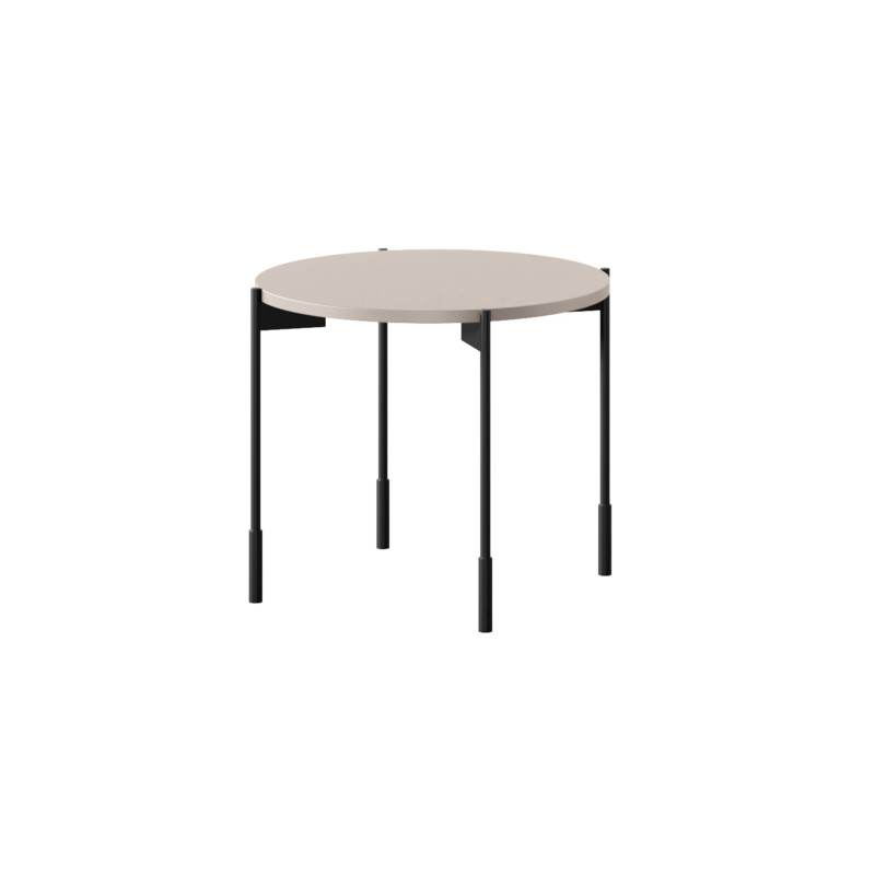 Okrągły stolik kawowy 45cm Sonatia Meble Bogart kaszmir Okrągły stolik kawowy 45cm Sonatia Meble Bogart kaszmir