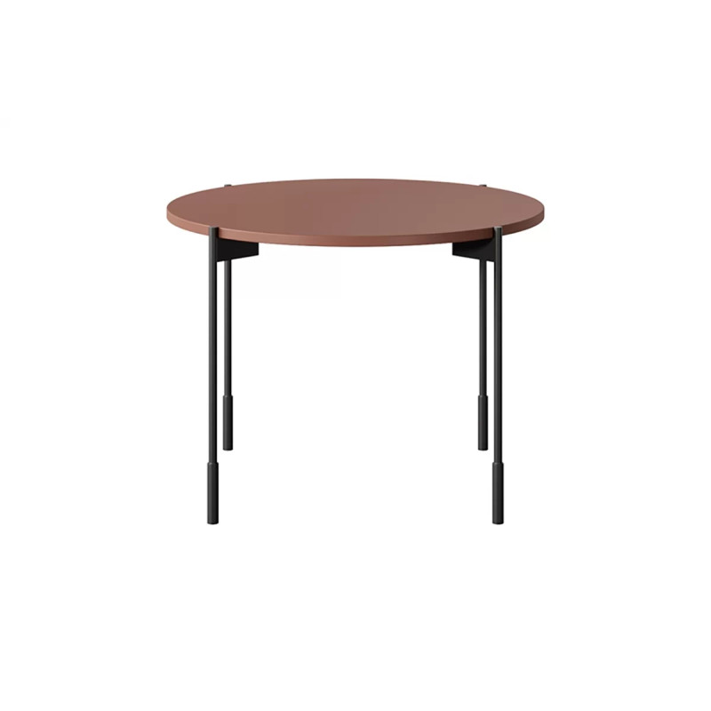 Okrągły stolik kawowy 60cm Sonatia Meble Bogart burgund
