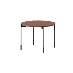 Okrągły stolik kawowy 60cm Sonatia Meble Bogart burgund
