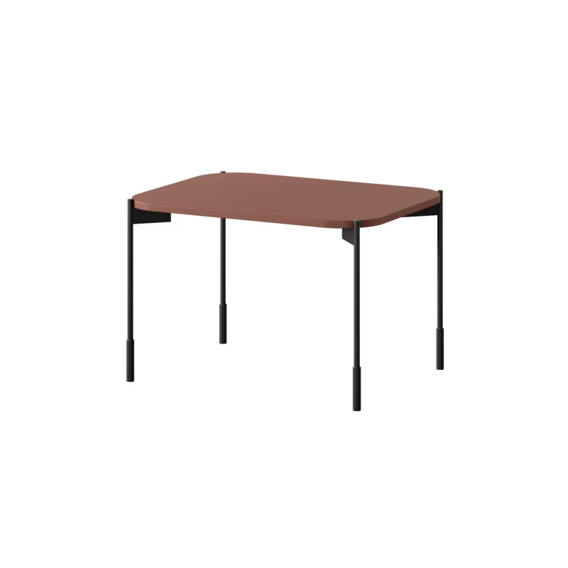 Prostokątny stolik kawowy 60cm Sonatia Meble Bogart burgund Prostokątny stolik kawowy 60cm Sonatia Meble Bogart burgund