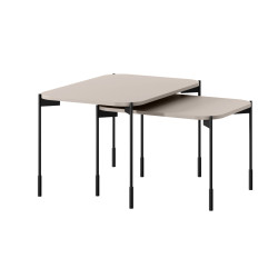 Prostokątny stolik kawowy 60cm Sonatia Meble Bogart kaszmir Prostokątny stolik kawowy 60cm Sonatia Meble Bogart kaszmir