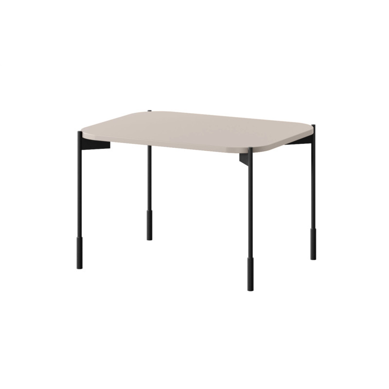 Prostokątny stolik kawowy 60cm Sonatia Meble Bogart kaszmir Prostokątny stolik kawowy 60cm Sonatia Meble Bogart kaszmir