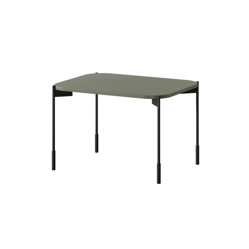 Prostokątny stolik kawowy 60cm Sonatia Meble Bogart oliwka Prostokątny stolik kawowy 60cm Sonatia Meble Bogart oliwka