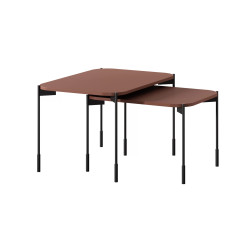 Prostokątny stolik kawowy 70cm Sonatia Meble Bogart burgund Prostokątny stolik kawowy 70cm Sonatia Meble Bogart burgund