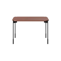 Prostokątny stolik kawowy 70cm Sonatia Meble Bogart burgund Prostokątny stolik kawowy 70cm Sonatia Meble Bogart burgund
