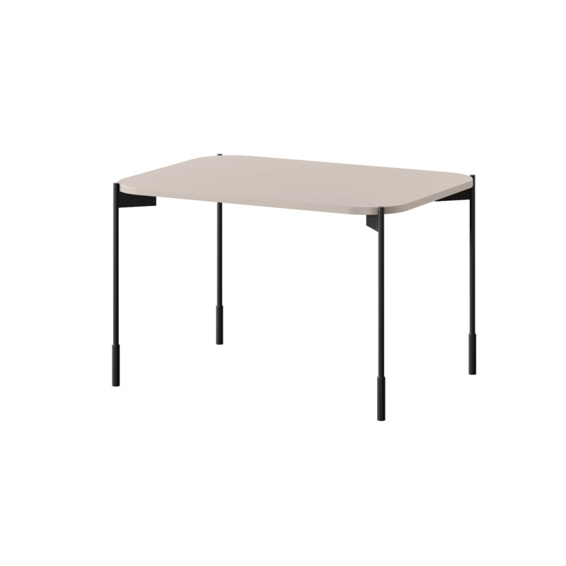 Prostokątny stolik kawowy 70cm Sonatia Meble Bogart kaszmir Prostokątny stolik kawowy 70cm Sonatia Meble Bogart kaszmir