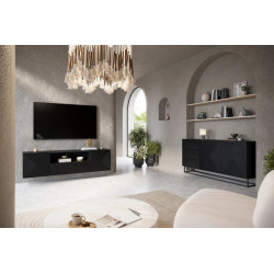 Komoda 167 z szufladami na metalowym stelażu Kolekcja Asha