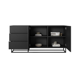 Komoda 167 z szufladami na metalowym stelażu Kolekcja Asha