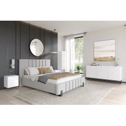 Komoda 167 z szufladami na metalowym stelażu Kolekcja Asha