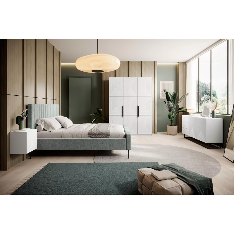 Komoda 167 z szufladami na metalowym stelażu Kolekcja Asha